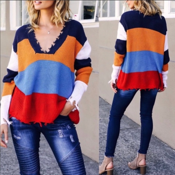 NEW‼️MULTI COLOR COZY - sweater - Picture 1 of 2